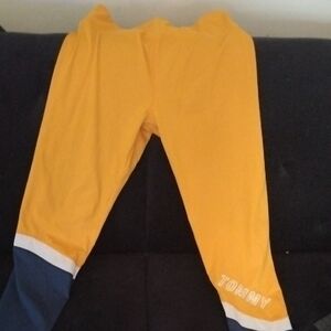 Tommy Hilfiger Yellow and Blue Leggings